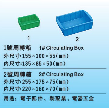 1-2#塑料箱 &nbsp;塑料盒